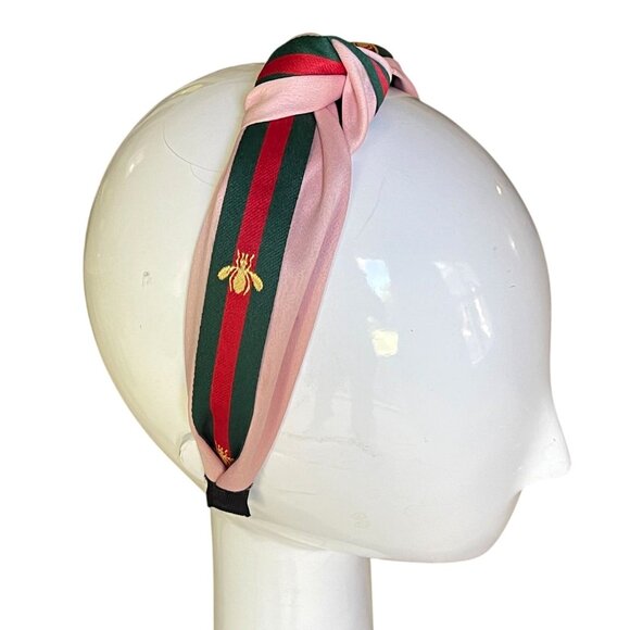 Lot Hair Headbands Wide Knot Fabric Leather Tortoise Shell Floral Solid Bee - Picture 5 of 11